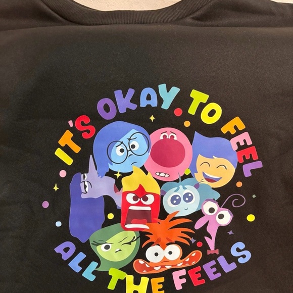 NEW. size L- XL Unisex - Sweater INSIDE OUT - Buso saco INTENSAMENTE nuevo - Picture 1 of 8